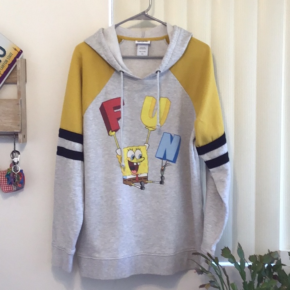 ‘Nickelodeon’ SpongeBob SquarePants & Plankton FUN Hoodie